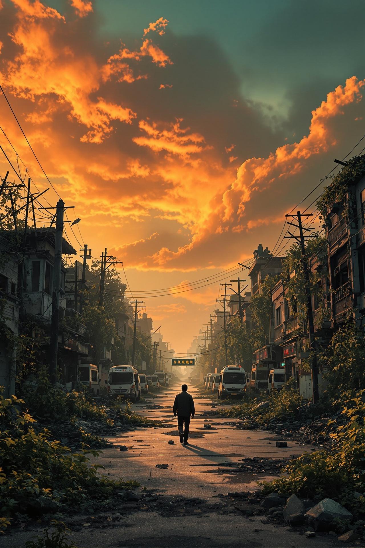 91福利影院作品《末班世界》海报
