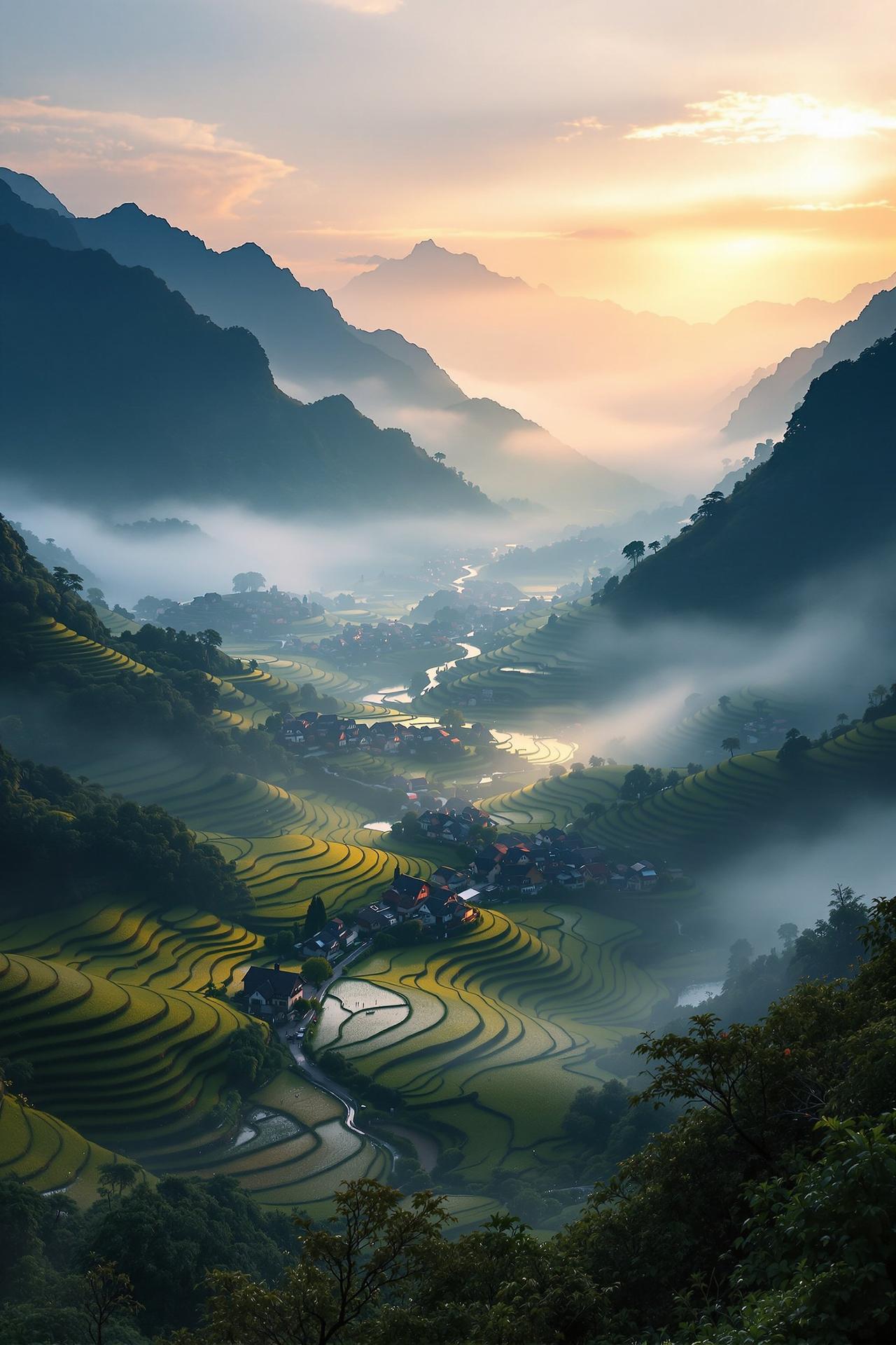 91福利影院作品《山川之间》海报